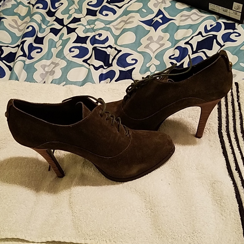Suede Booties